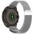 Ремінець Deexe Milanese Stainless Steel ддля годинників Garmin з кріпленням Quick Fit 22mm - Silver: фото 1 з 11