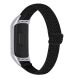 Ремешок Deexe Nylon Loop для Xiaomi Mi Band 7 - Black (298708B). Фото 1 из 8