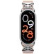 Ремешок Deexe Nylon Woven для Xiaomi Mi Smart Band 8 / Band 9 / Band 10 - Light Pink (326050LP). Фото 4 из 5