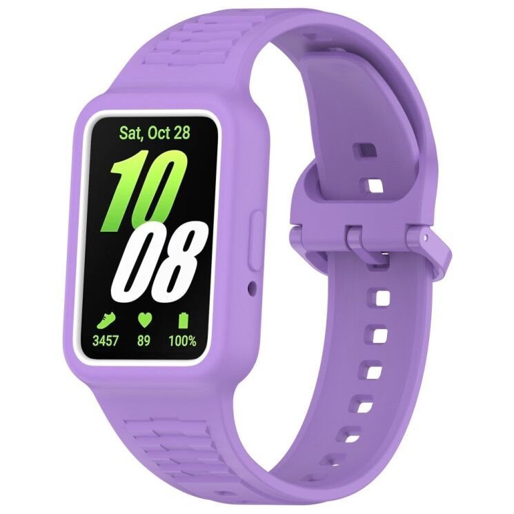 Ремінець Deexe Prime Strap для Samsung Galaxy Fit 3 - Purple: фото 1 з 7