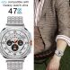 Ремешок Deexe Pulsar для Samsung Galaxy Watch 8 (40/44mm) / 8 Classic (43/47mm) / Ultra 2 - Silver (384004S). Фото 3 из 8