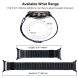 Ремешок Deexe Pulsar для Samsung Galaxy Watch 8 (40/44mm) / 8 Classic (43/47mm) / Ultra 2 - Silver (384004S). Фото 8 из 8