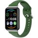 Ремешок Deexe Silicone Band для Huawei Watch Fit 2 - Army Green (301515AG). Фото 1 из 5