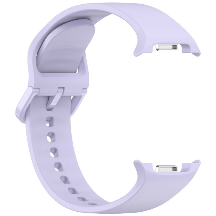 Ремінець Deexe Silicone Band для Samsung Galaxy Watch 8 (40/44mm) / 8 Classic - Purple: фото 3 з 6
