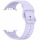 Ремінець Deexe Silicone Band для Samsung Galaxy Watch 8 (40/44mm) / 8 Classic - Purple (384190V). Фото 2 з 6