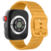 Ремешок Deexe Silicone Fit для Huawei Watch Fit 3 / Fit 4 / Fit 4 Pro - Yellow: фото 1 из 4
