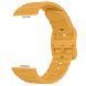Ремешок Deexe Silicone Fit для Huawei Watch Fit 3 / Fit 4 / Fit 4 Pro - Yellow (357125Y). Фото 2 из 4