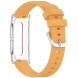 Ремінець Deexe Soft Silicone для Google Fitbit Air - Yellow (258001Y). Фото 3 з 9