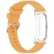 Ремінець Deexe Soft Silicone для Google Fitbit Air - Yellow (258001Y). Фото 4 з 9