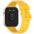 Ремешок Deexe Soft Silicone для Huawei Watch Fit 3 - Yellow: фото 1 из 7