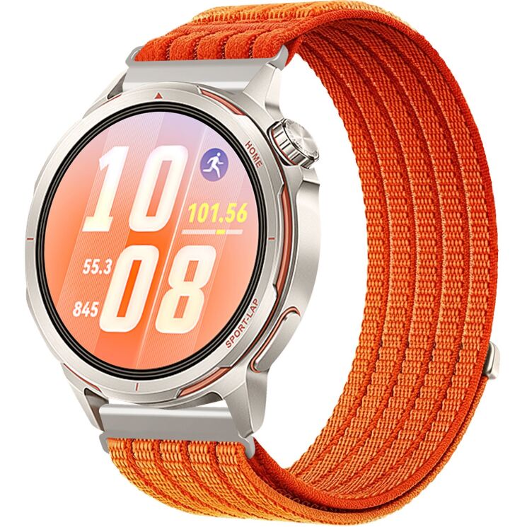 Ремешок Deexe Soft Weave для часов с шириной крепления 20мм - Orange: фото 2 из 5