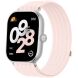 Ремешок Deexe Soft Weave для Xiaomi Redmi Watch 4 / Watch 5 / Watch 6 / Mi Smart Band 8 Pro / Band 9 Pro - Pink (391405P). Фото 2 из 5
