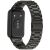 Ремешок Deexe Stainless Steel для Huawei Band 11 Pro / Band 11 - Black: фото 1 из 10