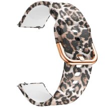 Ремінець Deexe Style Strap для годинників з шириною кріплення 20мм - Brown Leopard: фото 1 з 7