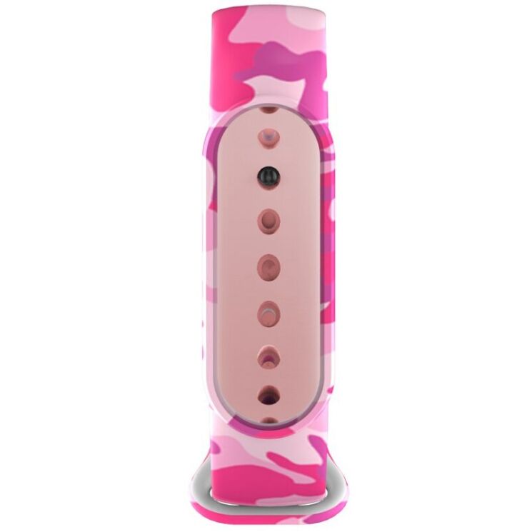Ремешок Deexe Style Strap для Xiaomi Mi Band 5 / Mi Band 6 - Pink/Camouflage: фото 5 из 5