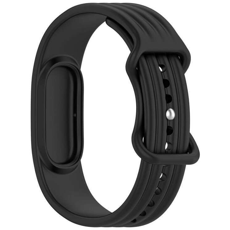 Ремешок для часов Reframe Texture Wave для Google Fitbit Air - Black: фото 4 из 9