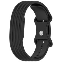 Ремешок для часов Reframe Texture Wave для Google Fitbit Air - Black: фото 1 из 9