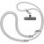Ремешок для смартфона ArmorStandart Silicone Rope - Titanium Grey: фото 1 из 5