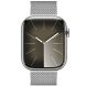 Ремешок DUX DUCIS Milanese Pro для Apple Watch 49 / 46 / 45 / 44 / SE 44 / 42 (Series 1-3) / Ultra / Ultra 2 / Ultra 3 - Silver (371840S). Фото 3 из 12
