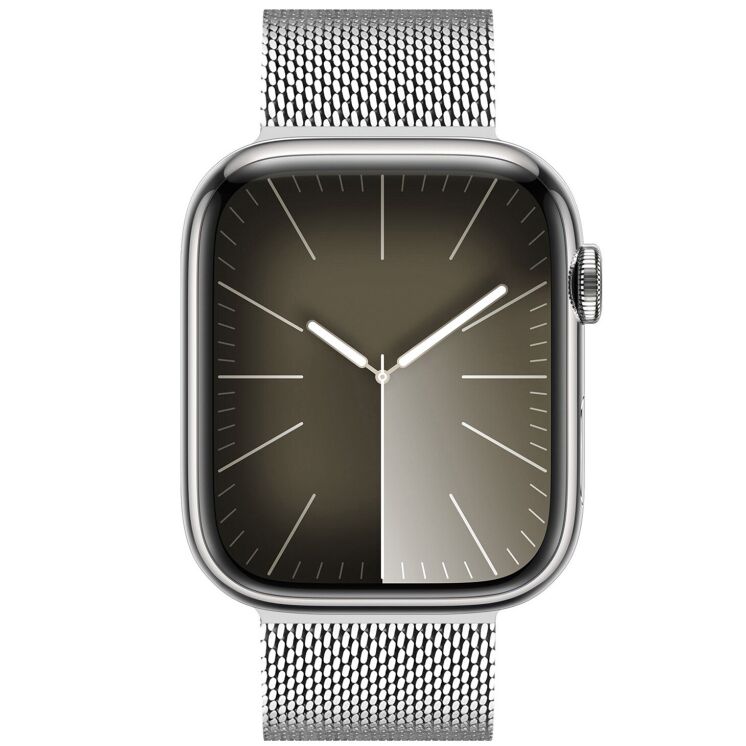 Ремешок DUX DUCIS Milanese Pro для Apple Watch 49 / 46 / 45 / 44 / SE 44 / 42 (Series 1-3) / Ultra / Ultra 2 / Ultra 3 - Silver: фото 3 из 12