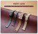 Ремешок LAUT NOVI LUXE для Apple Watch 46 / 45 / 44 / SE 44 / 42 (Series 1-3) / Ultra / Ultra 2 (L_AWL_NL_BK) - Black (364528B). Фото 4 из 7