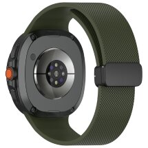 Ремінець Reframe Magnetic Loop для Samsung Galaxy Watch 8 (40/44mm) / 8 Classic - Army Green: фото 1 з 7
