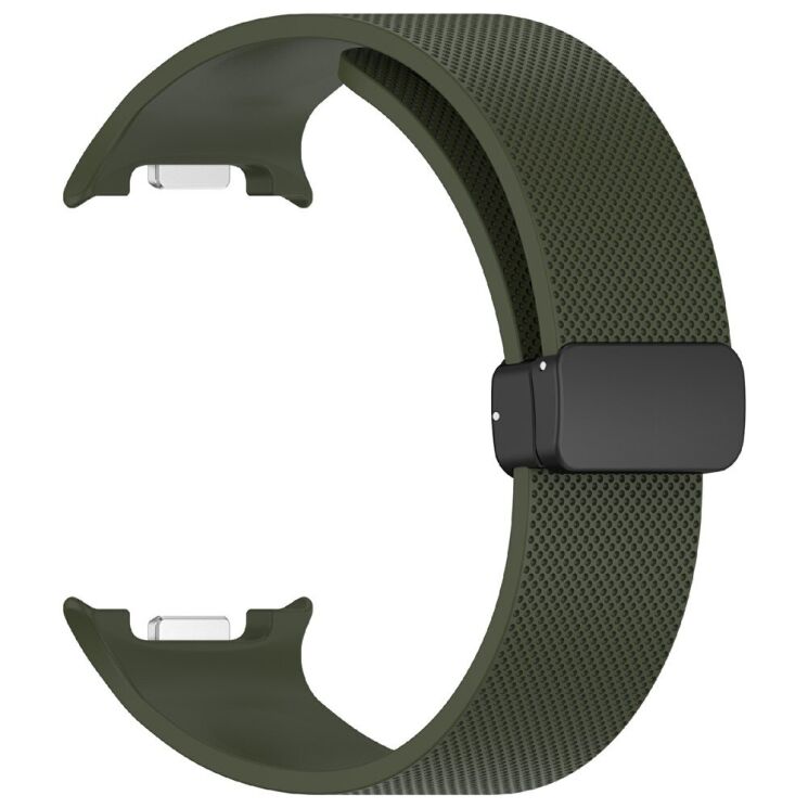 Ремінець Reframe Magnetic Loop для Samsung Galaxy Watch 8 (40/44mm) / 8 Classic - Army Green: фото 3 з 7