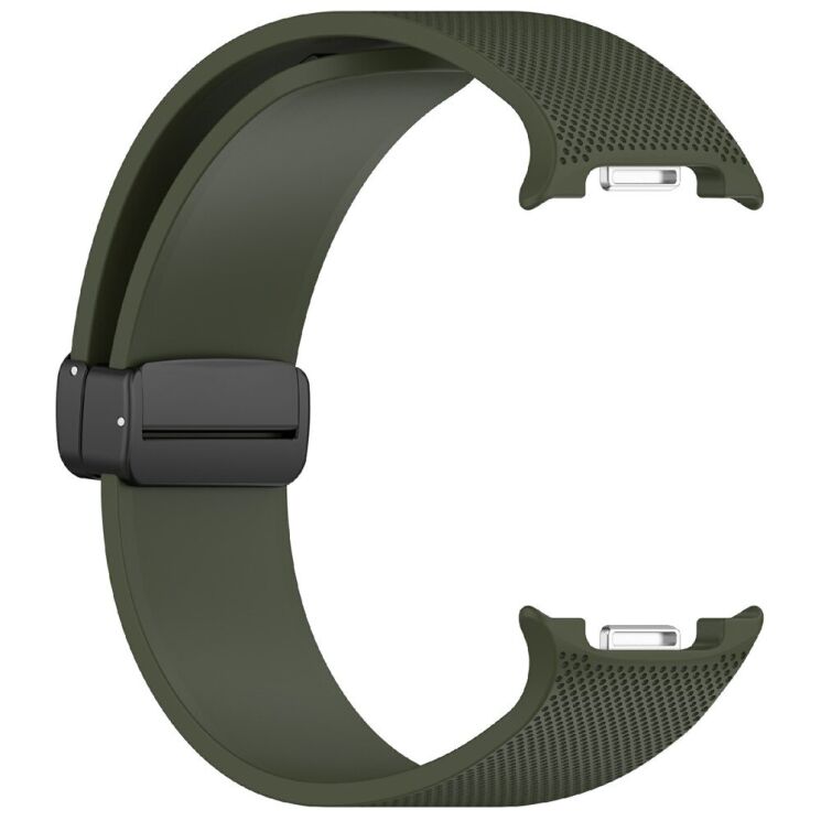Ремінець Reframe Magnetic Loop для Samsung Galaxy Watch 8 (40/44mm) / 8 Classic - Army Green: фото 4 з 7