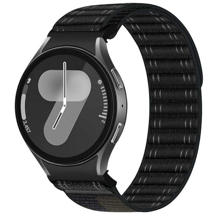 Ремінець Reframe Sprint для Samsung Galaxy Watch 4 / 4 Classic / 5 / 5 Pro / 6 / 6 Classic / 7 / FE - Black: фото 4 з 18