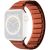 Ремешок Reframe Suede Leather для Apple Watch 46 / 45 / 44 / SE 44 / 42 (Series 1-3) / Ultra / Ultra 2 / Ultra 3 - Brown: фото 1 из 7
