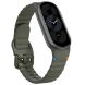 Ремешок Reframe Wavy Pattern для Xiaomi Mi Smart Band 8 / 9 / 10 - Army Green (326051AG). Фото 2 из 12