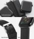 Ремешок Ringke Leather One Classic для Apple Watch 42 (Series 10/11) / 41 / 40 / SE 40 / 38 (8809785456918) - Black (345158B). Фото 8 из 11