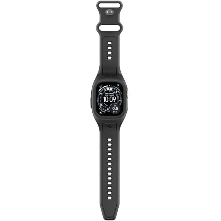 Ремінець Spigen Liquid Air Pro для Apple Watch Ultra / Ultra 2 / Ultra 3 (49mm) ACS05463 - Black: фото 11 з 17