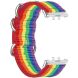 Ремінець UniCase Nylon Braslet для Samsung Galaxy Fit 3 - Rainbow (349006A). Фото 4 з 6