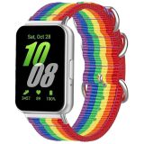 Ремешок UniCase Nylon Braslet для Samsung Galaxy Fit 3 - Rainbow: фото 1 из 6