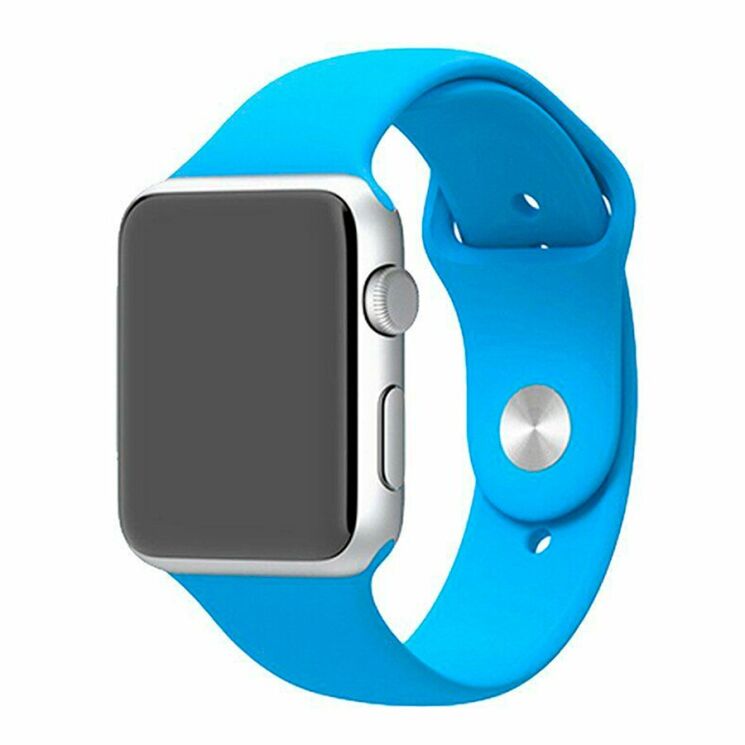 Ремешок UniCase Original Style для Apple Watch 46 / 45 / 44 / SE 44 / 42 (Series 1-3) / Ultra / Ultra 2 - Blue: фото 1 из 7