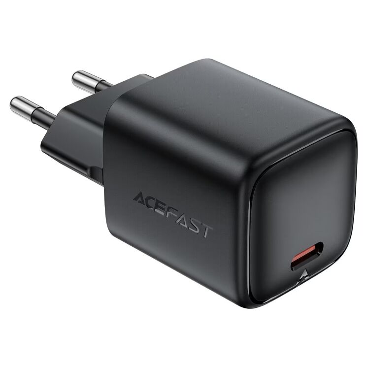Сетевое зарядное устройство ACEFAST A136 PD40W (Type-C) - Black: фото 2 из 10