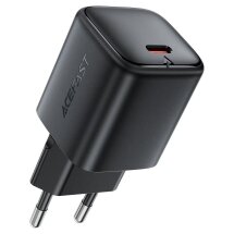 Сетевое зарядное устройство ACEFAST A136 PD40W (Type-C) - Black: фото 1 из 10