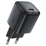 Мережевий зарядний пристрій ACEFAST A136 PD40W (Type-C) - Black: фото 1 з 10