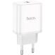 Сетевое зарядное устройство Hoco C104A (20W) - White (141996W). Фото 4 из 8