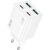 Сетевое зарядное устройство Hoco N56 30W 2C+2U - White: фото 1 из 6