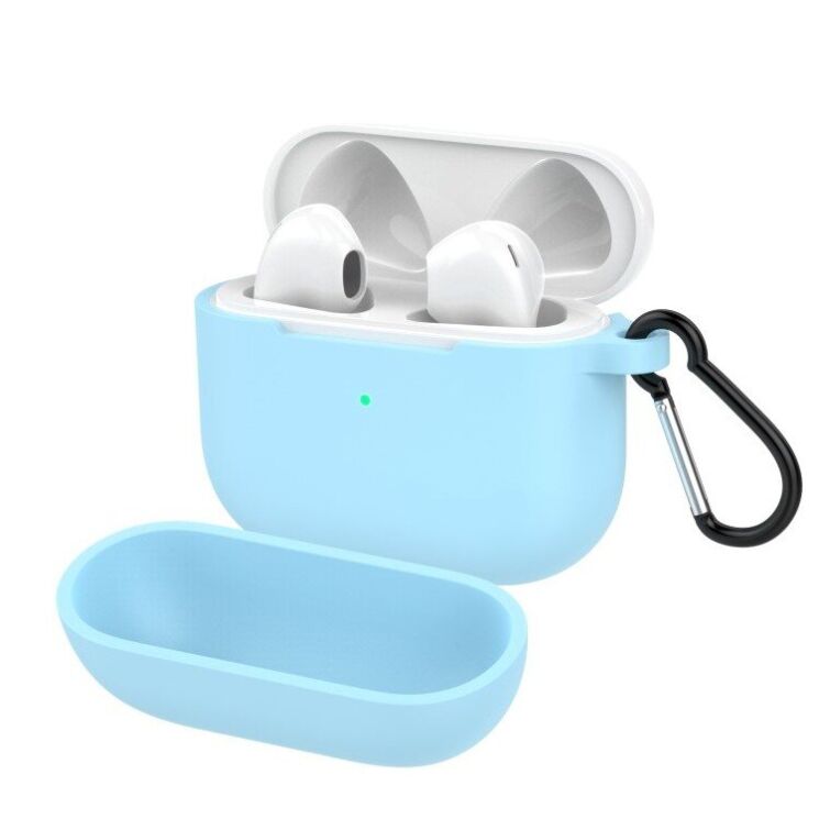 Силіконовий чохол UniCase Protective Case для Apple AirPods 3 - Sky Blue: фото 5 з 9