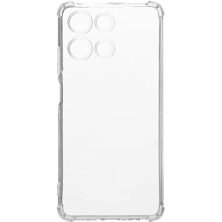 Силіконовий (TPU) чохол ArmorStandart Air Force для Motorola Moto G57 Power - Transparent: фото 1 з 6
