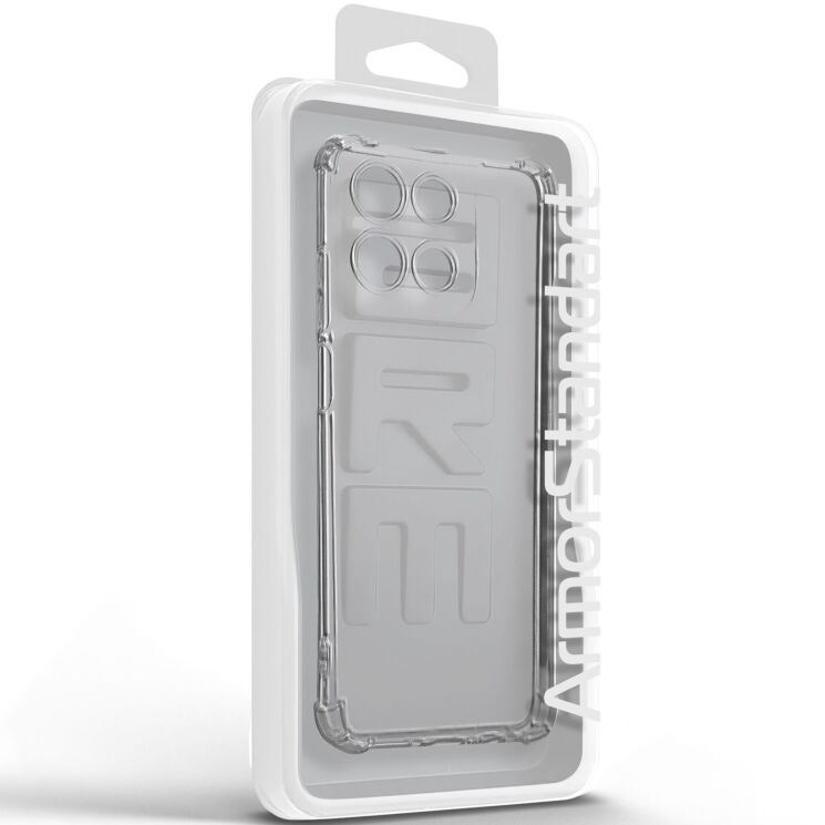 Силіконовий (TPU) чохол ArmorStandart Air Force для Motorola Moto G57 Power - Transparent: фото 3 з 6