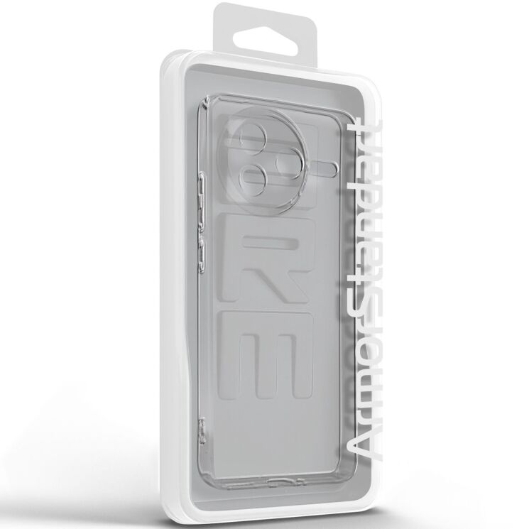 Силиконовый (TPU) чехол ArmorStandart Air Series для для Xiaomi Poco F7 Pro - Transparent: фото 3 из 6