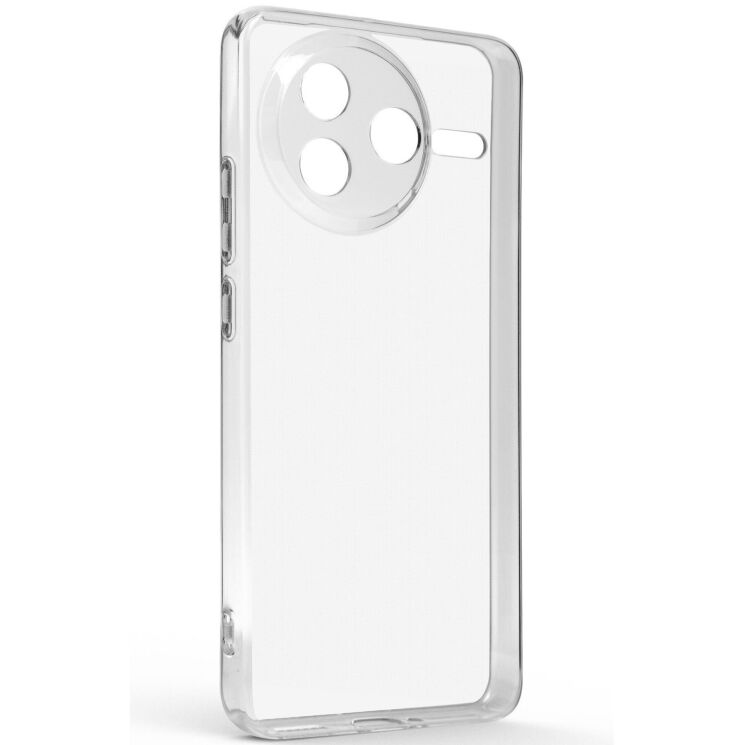 Силиконовый (TPU) чехол ArmorStandart Air Series для для Xiaomi Poco F7 Pro - Transparent: фото 2 из 6