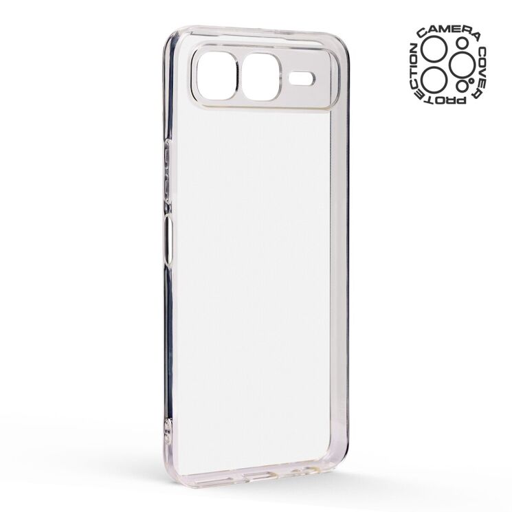 Силіконовий (TPU) чохол ArmorStandart Air Series для Infinix Smart 10 Plus - Clear: фото 2 з 6