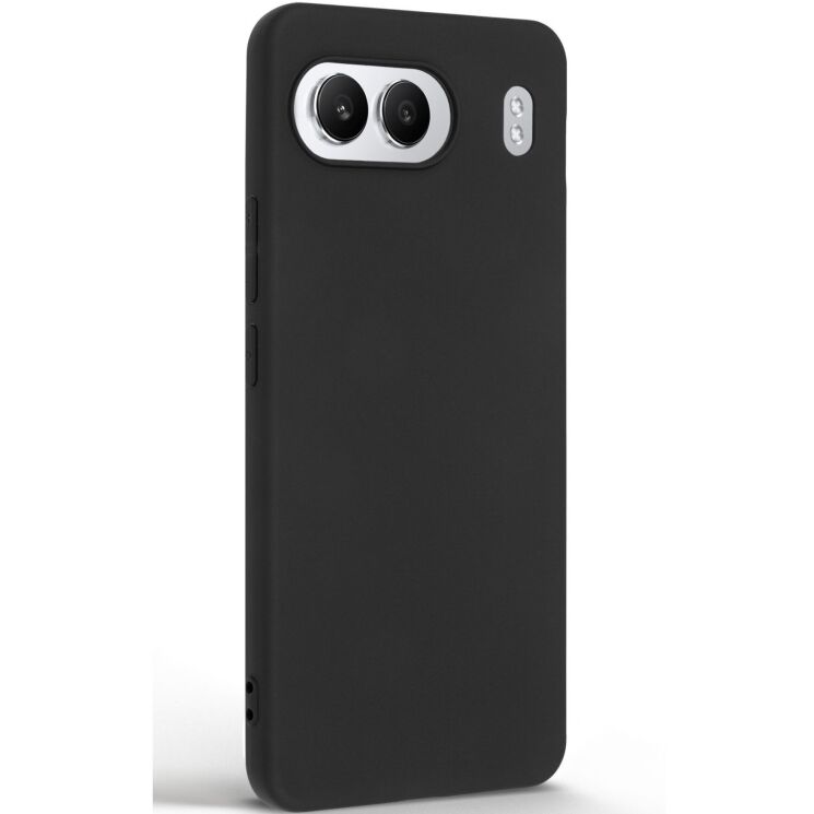Силіконовий (TPU) чохол ArmorStandart Matte Slim Fit для OnePlus Nord 4 - Black: фото 2 з 5