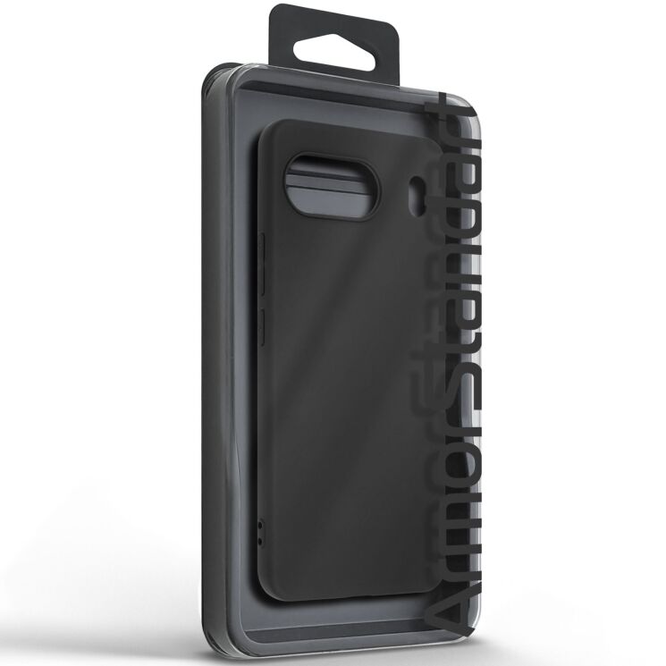Силіконовий (TPU) чохол ArmorStandart Matte Slim Fit для OnePlus Nord 4 - Black: фото 3 з 5