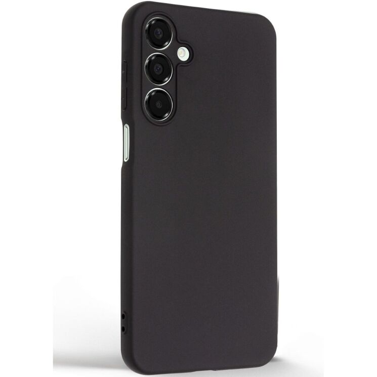 Силиконовый (TPU) чехол ArmorStandart Matte Slim Fit для Samsung Galaxy A16 (A165) - Black: фото 2 из 5